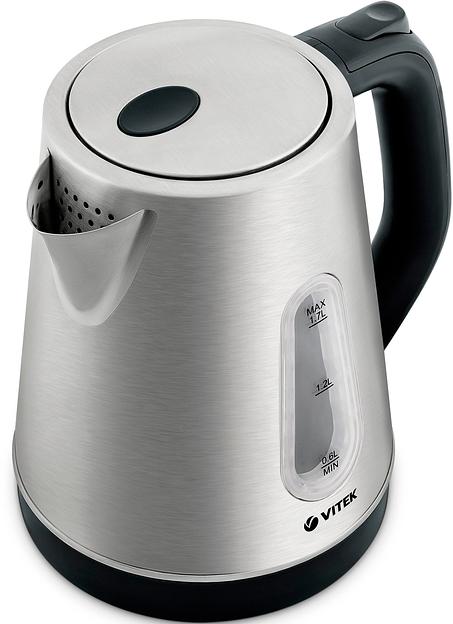 Чайник электрический Vitek VT-7038 1.8л. 2200Вт сталь корпус: металл фото 4