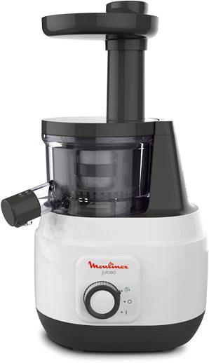 Соковыжималка шнековая Moulinex ZU150110 150Вт белый/черный фото 1