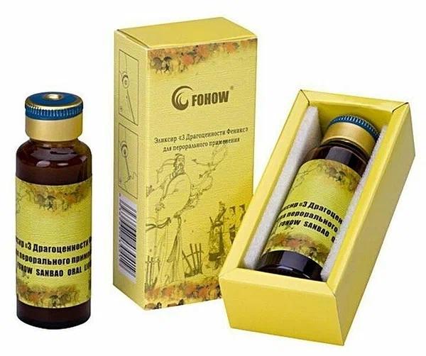 Биологически активная добавка Fohow Эликсир «3 Драгоценности Феникса» ОПТ фото 1