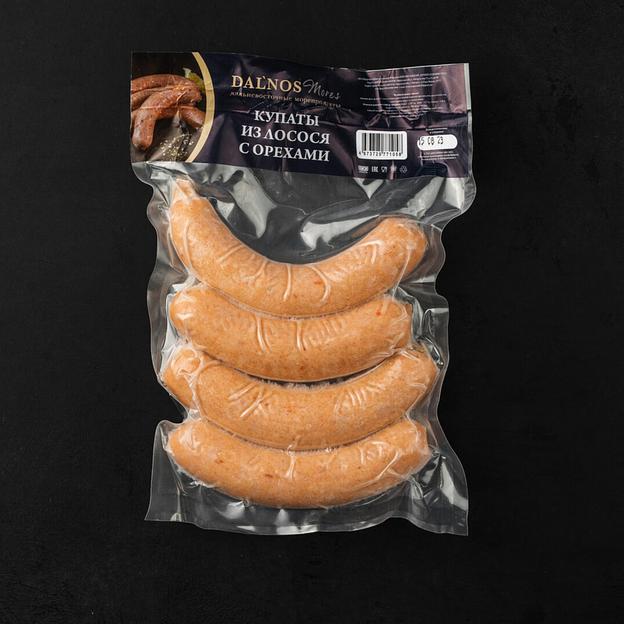 Полуфабрикаты Dalnos Mores «Купаты из лосося с орехами» ОПТ фото 1