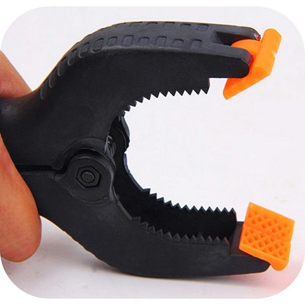 Струбцина-зажим пружинная Deli DL110006 длина 150мм, макс.диаметр зажима 50мм, макс.усилие зажима 140N фото 4