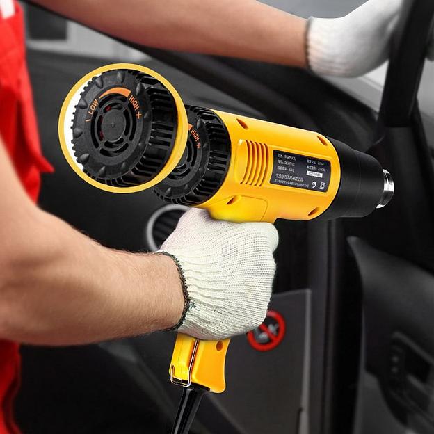 Фен технический Deli DL391202 (2000Вт, рабочая температура 100...650 град.) фото 3