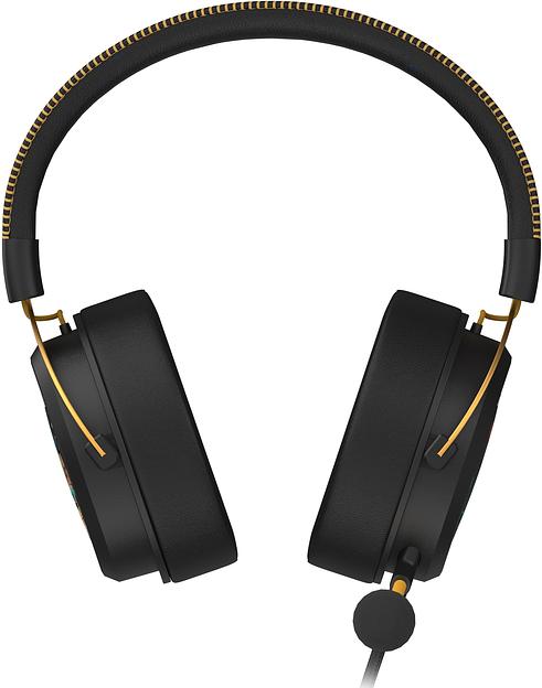 Наушники с микрофоном A4Tech Bloody M595 Renegade черный/рисунок 2.3м мониторные USB оголовье (M595) фото 6