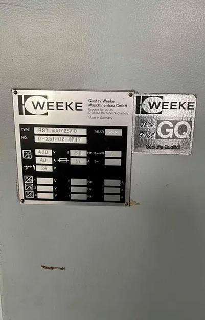 Сверлильно-присадочная линия Weeke «BST 500/25/D» фото 4