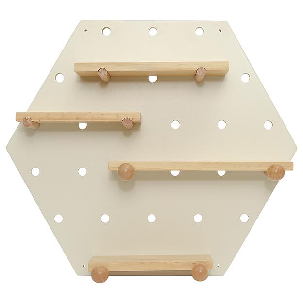 Пегборд Shely, 43х50 см, белый фото 1