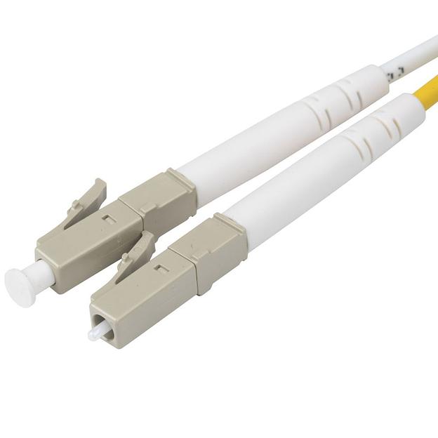 Кабель оптический Hyperline FC-D2-503-LC/PR-SC/PR-H-5M-LSZH-BK Патч-корд волоконно-оптический (шнур) MM 50/125(OM3), LC-SC, duplex, 10G, LSZH, 5м, черный фото 3