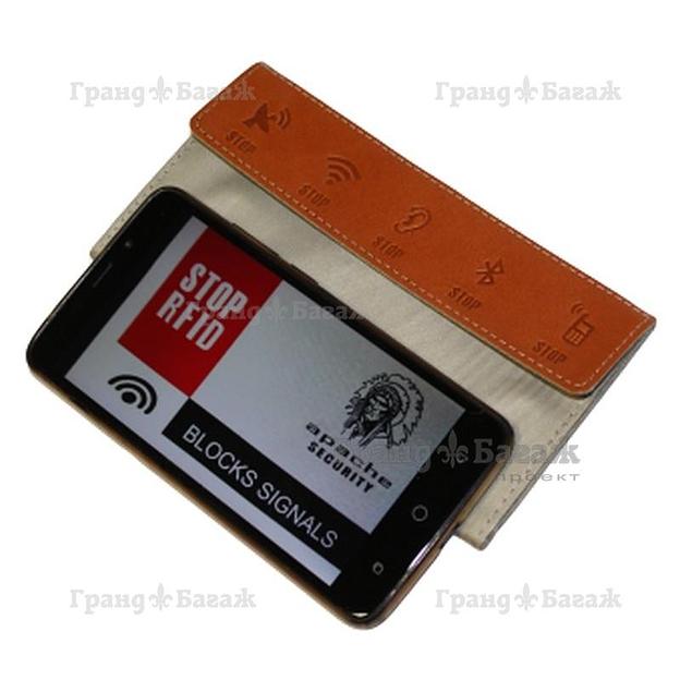 Портмоне STOP RFID ФРТ-S/рыж фото 6
