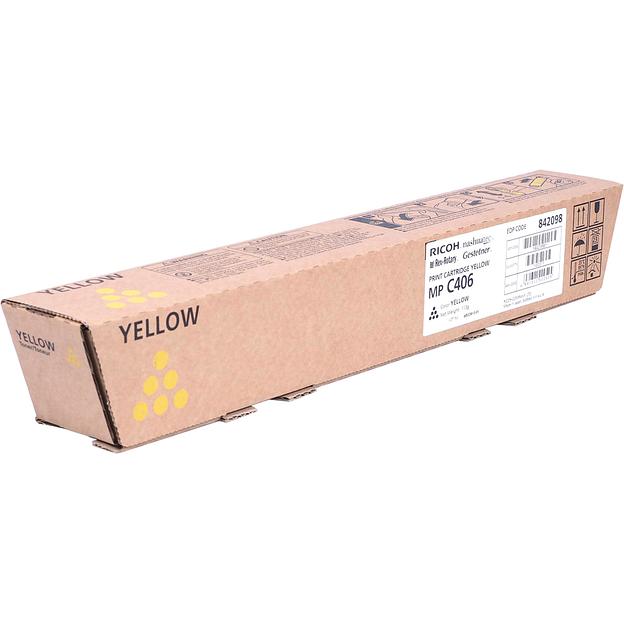 Тонер-картридж тип MP C406 желтый Ricoh 842098 фото 2