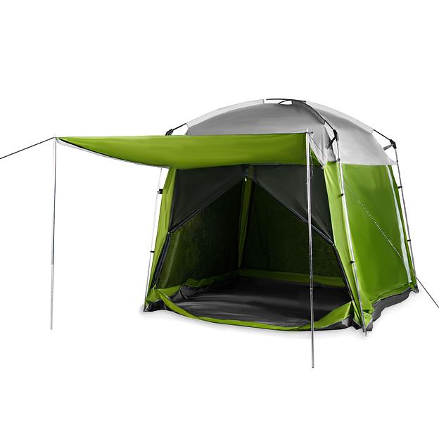 Туристическая палатка с  навесом 420х350х236 PAL3044 фото 2
