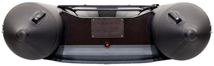 Лодка Таймень NX 4000 НДНД PRO, 4000*1800*495 мм., цвет: графит-черный фото 7