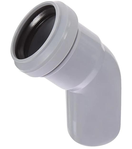 Отвод 45 град. 50 мм фото 1