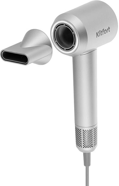 Фен Kitfort КТ-3292 1600Вт серебристый фото 4