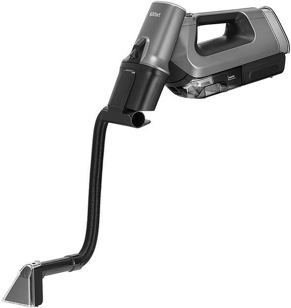 Пылесос моющий Kitfort КТ-5540 100Вт серый/черный фото 2