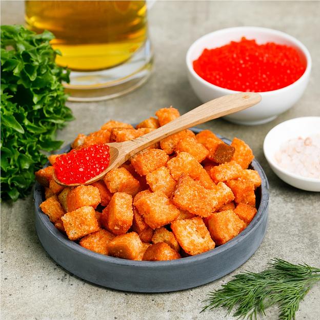 Сухарики Грызли Пшеничные Красная Икра фото 1