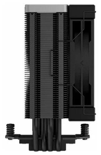 Кулер для процессора DEEPCOOL AK400 ZERO DARK LGA1700/1200/115X/AM5/AM4 (18шт/кор, TDP 260W, PWM, Fan 120mm, 4 тепл. Трубки, черный) RET (AK400 ZERO DARK) фото 3