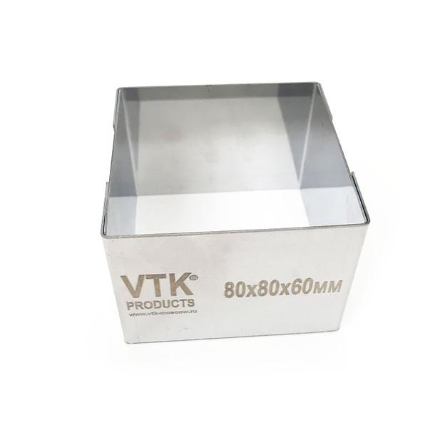 Форма-резак квадрат 80х80х60 мм фото 3