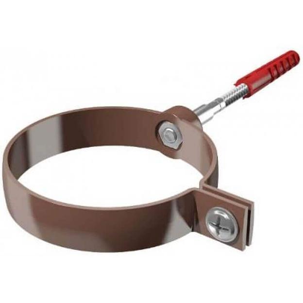 Хомут трубы универсальный для крепления пластиковых труб Polivent 140 мм ОПТ фото 1