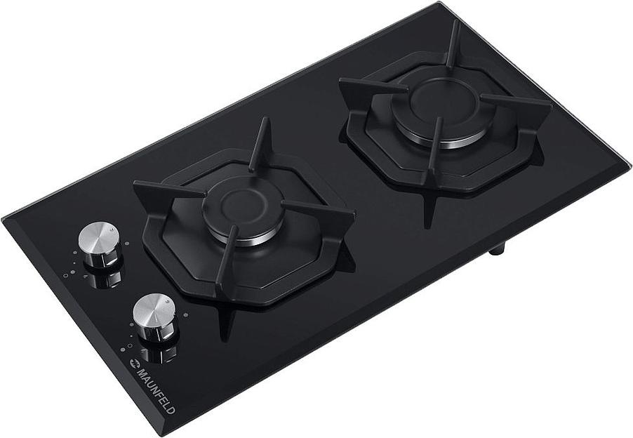 Газовая варочная поверхность Maunfeld EGHG.32.2CB\G черный фото 3
