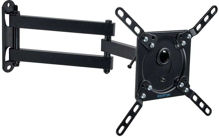 Кронштейн для телевизора Kromax DIX-14 черный 15"-42" макс.20кг настенный поворотно-выдвижной и наклонный фото 3