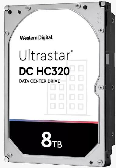 Жесткий диск Western Digital Ultrastar DC HС320 HDD 3.5" SATA 8Тb, 7200rpm, 256MB buffer, 512e (HUS728T8TALE6L4 ), 1 year (0B36452) фото 3