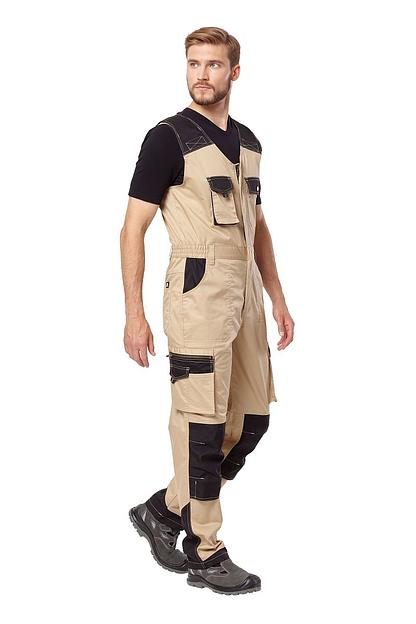 Полукомбинезон «Велар» бежево-чёрный фото 5