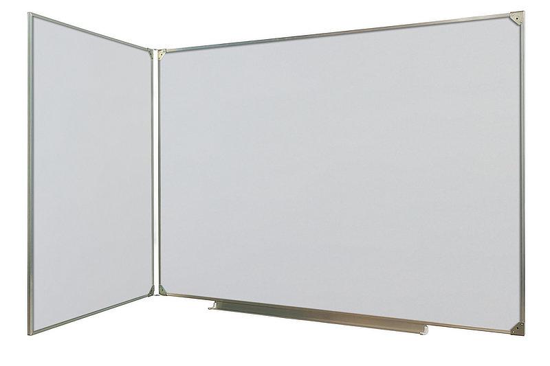 Двухэлементная(П) магнитная полимерная школьная доска 2250х1000 (маркерная) фото 1