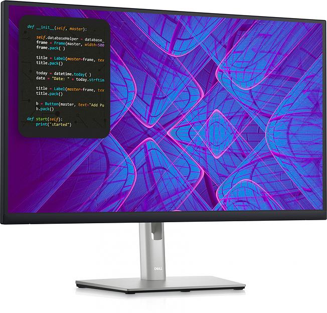 Монитор Dell 31.5" P3223QE серебристый/черный IPS LED 5ms 16:9 HDMI матовая HAS Piv 1000:1 350cd 178гр/178гр 3840x2160 60Hz DP USB 11.7кг фото 2