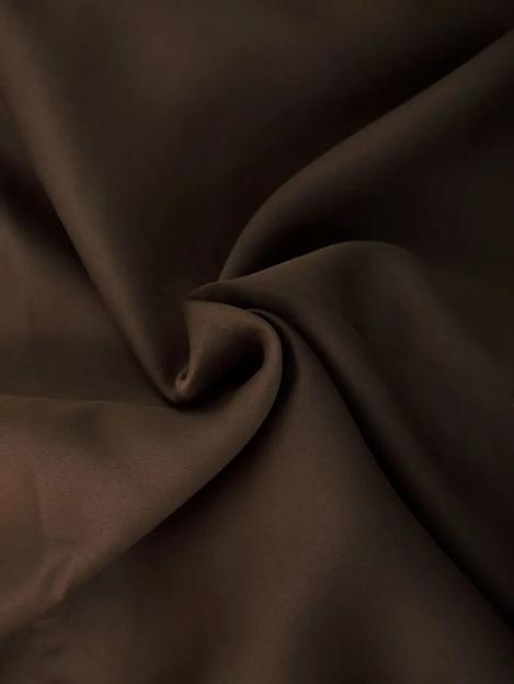 Комплект штор блэкаут, комплет 2 шт, шоколадный, 270х300 см, опт фото 6
