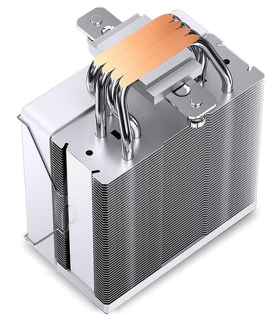 Кулер JONSBO CR-1000 EVO ARGB White LGA1700/1200/115X/AM5/AM4 TDP 220W, PWM, 120mm ARGB фото 3