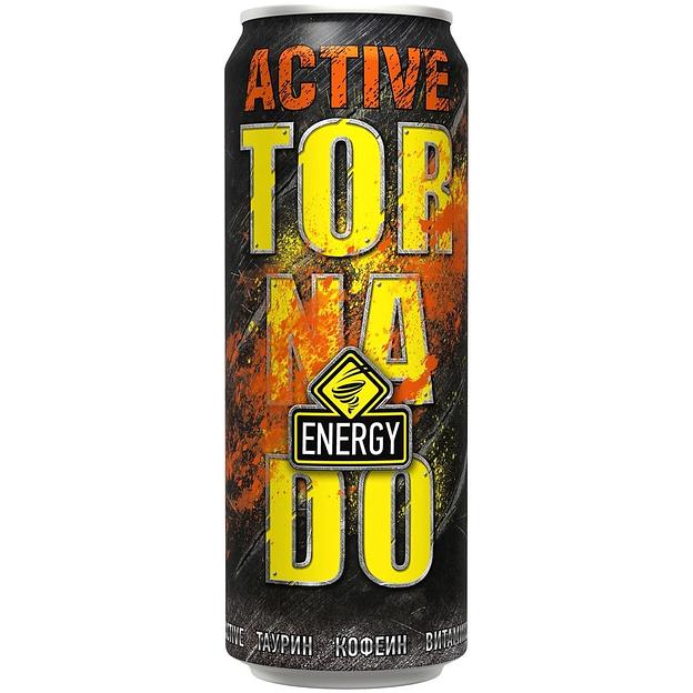 Энергетик Торнадо энерджи «Active» 0,45 л ОПТ фото 1