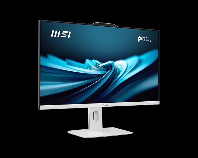 Моноблок MSI Pro AP272P 14M AiO 27" FHD(1920x1080)IPS AG Non-touch, Core i5-14400 (2.5GHz), 16Gb DDR5(2x8Gb), 512GB SSD M.2, Intel UHD, WiFi, BT, camera, WirelessKB&mouse Eng/Rus,No OS,1y war-ty, White (9S6-AF8322-803) фото 2