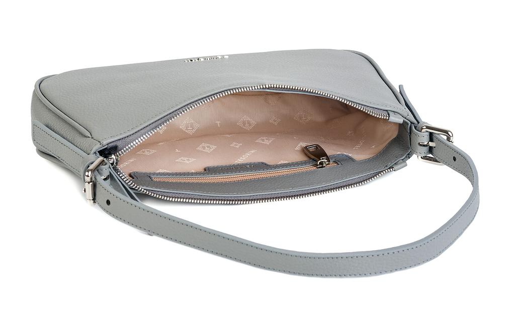 Сумка женская «Penny» светло-серая ОПТ фото 4