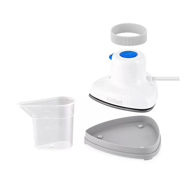 Отпариватель ручной Kitfort КТ-9131-3 бело-синий фото 3