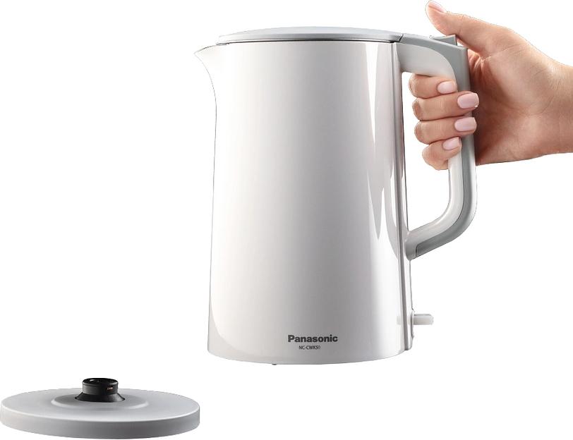 Чайник электрический Panasonic NC-CWK50 1.7л. 1500Вт белый корпус: металл/пластик фото 4