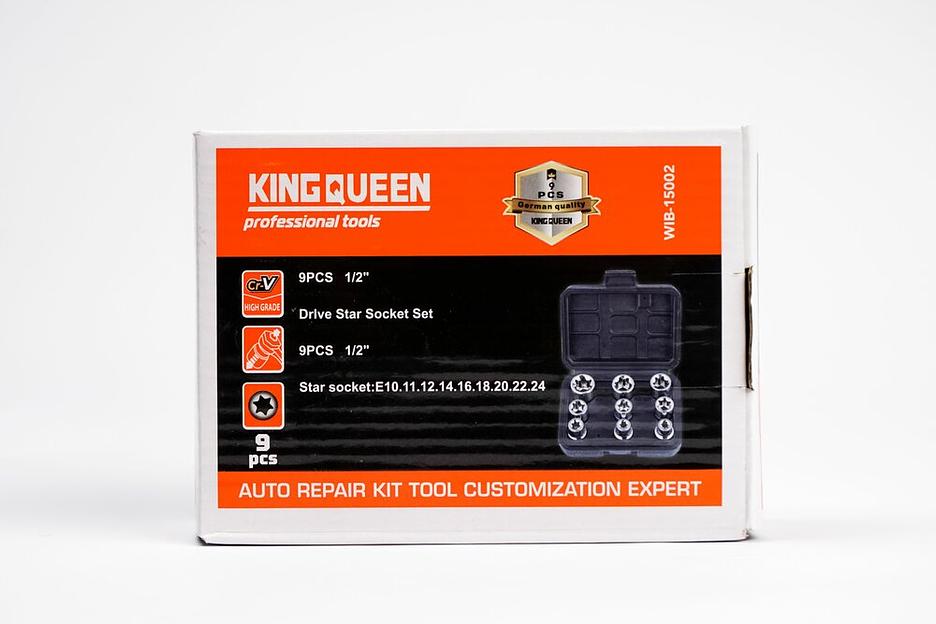 Набор инструментов KINGQUEEN 9 предметов WIB-15002 фото 7