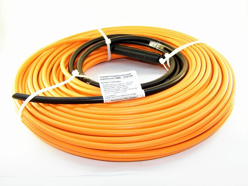 53 метровая секция нагревательная кабельная ОМК - 053/2108 фото 1