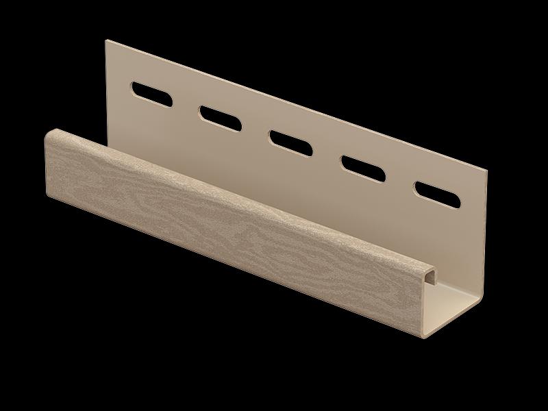 J Планка для сайдинга Тимберблок Кедр фото 3