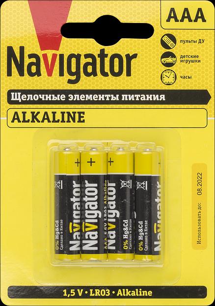 Батарейка NBT-NPE-LR03-BP4 фото 1