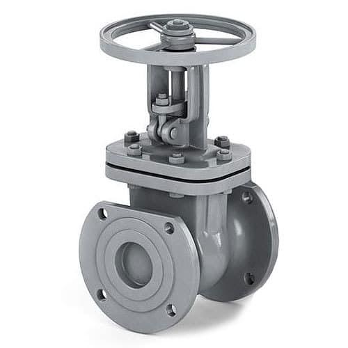 Задвижка сталь 30с41нж клиновая фл. Китай (Ду150) Ру16 ОПТ фото 1