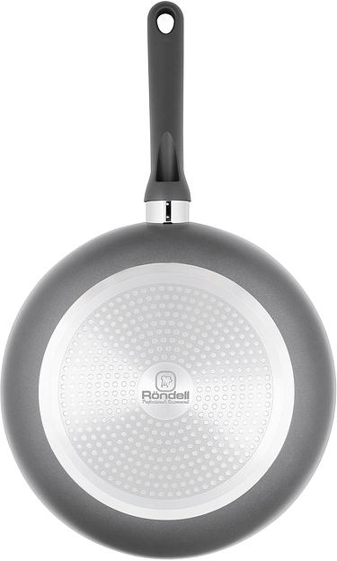 Сковорода Rondell Drive RDA-884 круглая 24см покрытие: Xylan Plus ручка несъемная (без крышки) серый фото 5