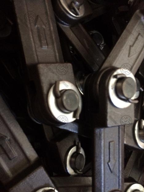 Цепь тяговая вильчатая Р1-200 разборная с фиксацией пальца проволочным шплинтом по ГОСТ 12996-90 фото 7