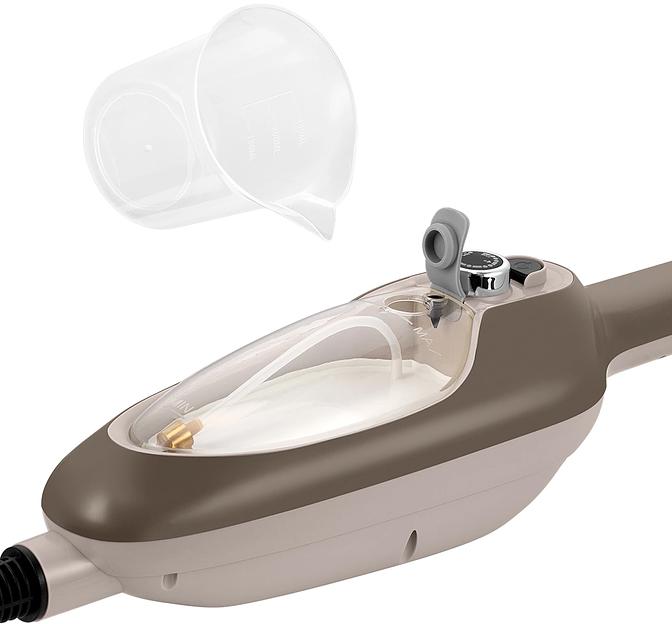 Швабра паровая Kitfort КТ-3910 1300Вт бежевый фото 4