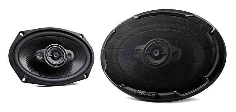 Колонки автомобильные Kenwood KFC-PS6986 600Вт 88дБ 4Ом 15x23см (6x9дюйм) (ком.:2кол.) коаксиальные четырехполосные фото 1