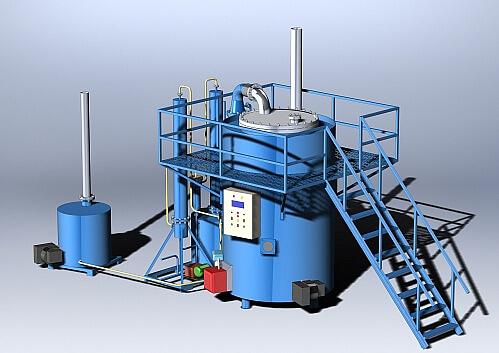 Модуль пиролиза Фортан 2,8 м3 фото 1