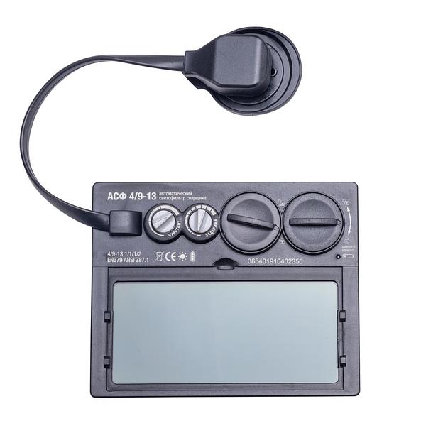 Светофильтр автоматический маски сварщика ACФ 4/9-13 (Корунд черная) Foxweld 3654 фото 3