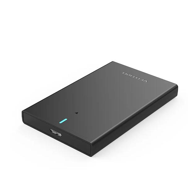 Внешний корпус Vention для HDD/SSD 2.5" (USB 3.0 Mirco-B) Черный Vention KPAB0 фото 1