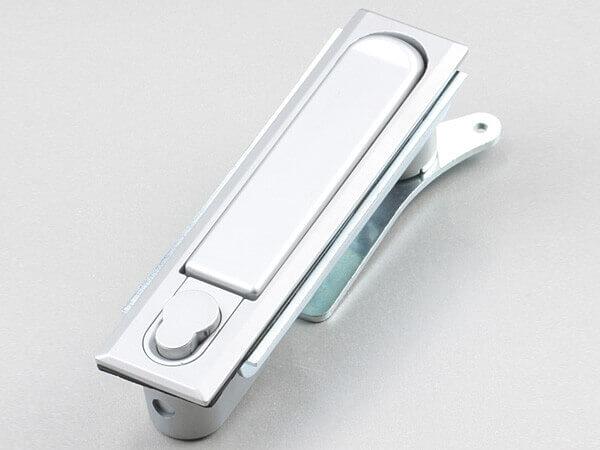 Замок с поворотной ручкой MS818 чёрный фото 3