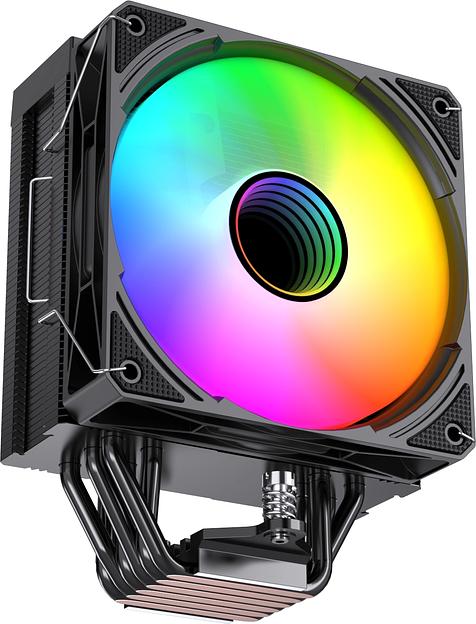 Устройство охлаждения(кулер) Bloody BD-AC220-ARGB1 ARGB Soc-AM5/AM4/1151/1200/2066/1700 черный 4-pin 14-26dB Al+Cu LCD 220W 596gr Ret (BD-AC220-ARGB1-BK) фото 7