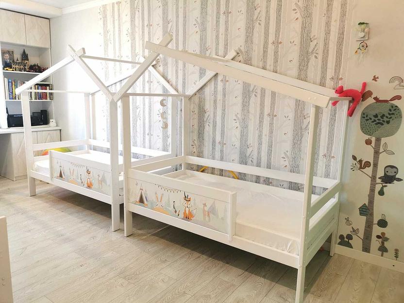 Детская кровать домик Home 1 с УФ фото 2