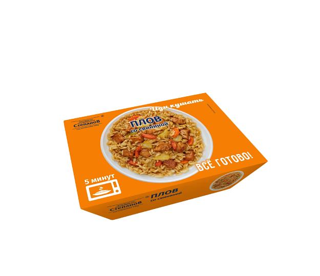 Плов со свининой, 270 г ОПТ фото 1